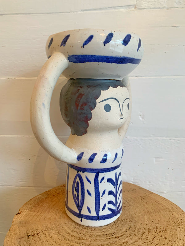 Flora Whitestone vase
