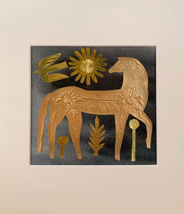 Gold Horse + Sun