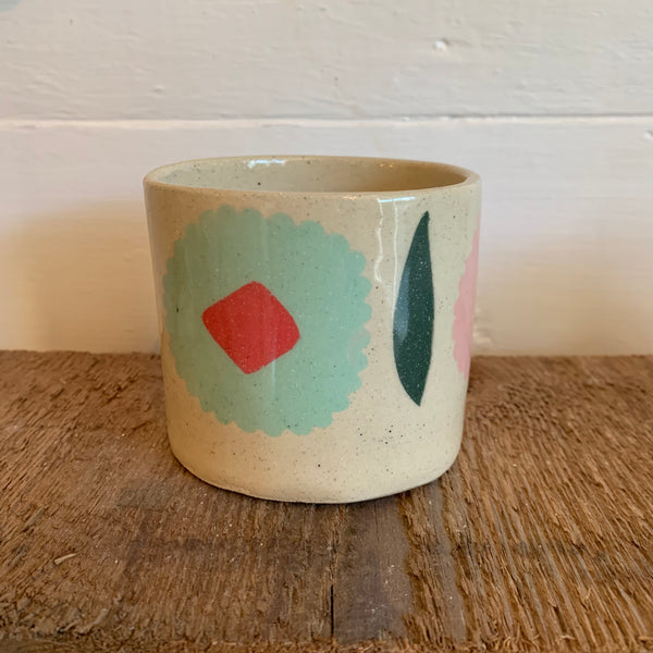 Color clay mug #8