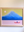 Canoe & Mountain-  Art Print