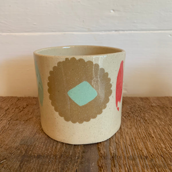 Color clay mug #8