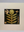 Gold Flower Black Wash Background