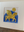 Gold Pegasus Blue Wash background