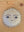 sun face with iron oxide stain