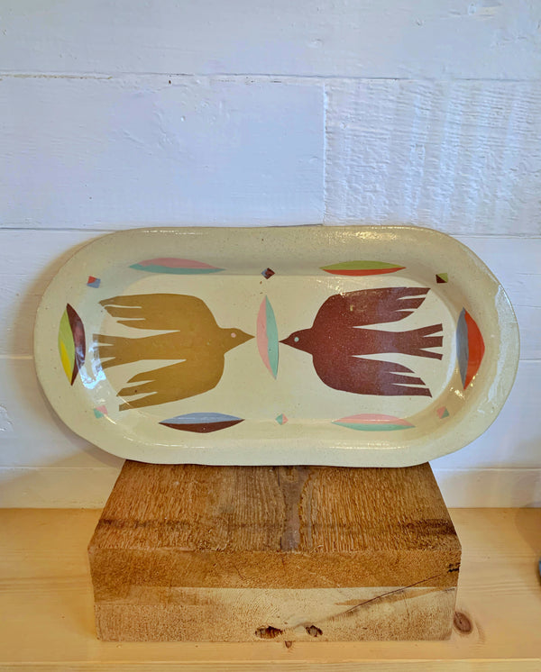 Large birds Platter