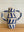 Small cobalt leaves vase