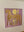 Gold Horse Lavender Pink Wash background