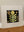 Gold Flower Black Wash Background