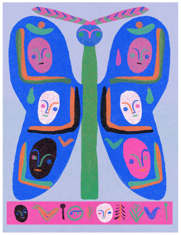 Cobalt Butterfly