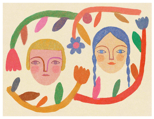 Canyon Ladies Archival Print 8.5" x 11"