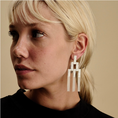 Castle Earrings Hannah Keefe